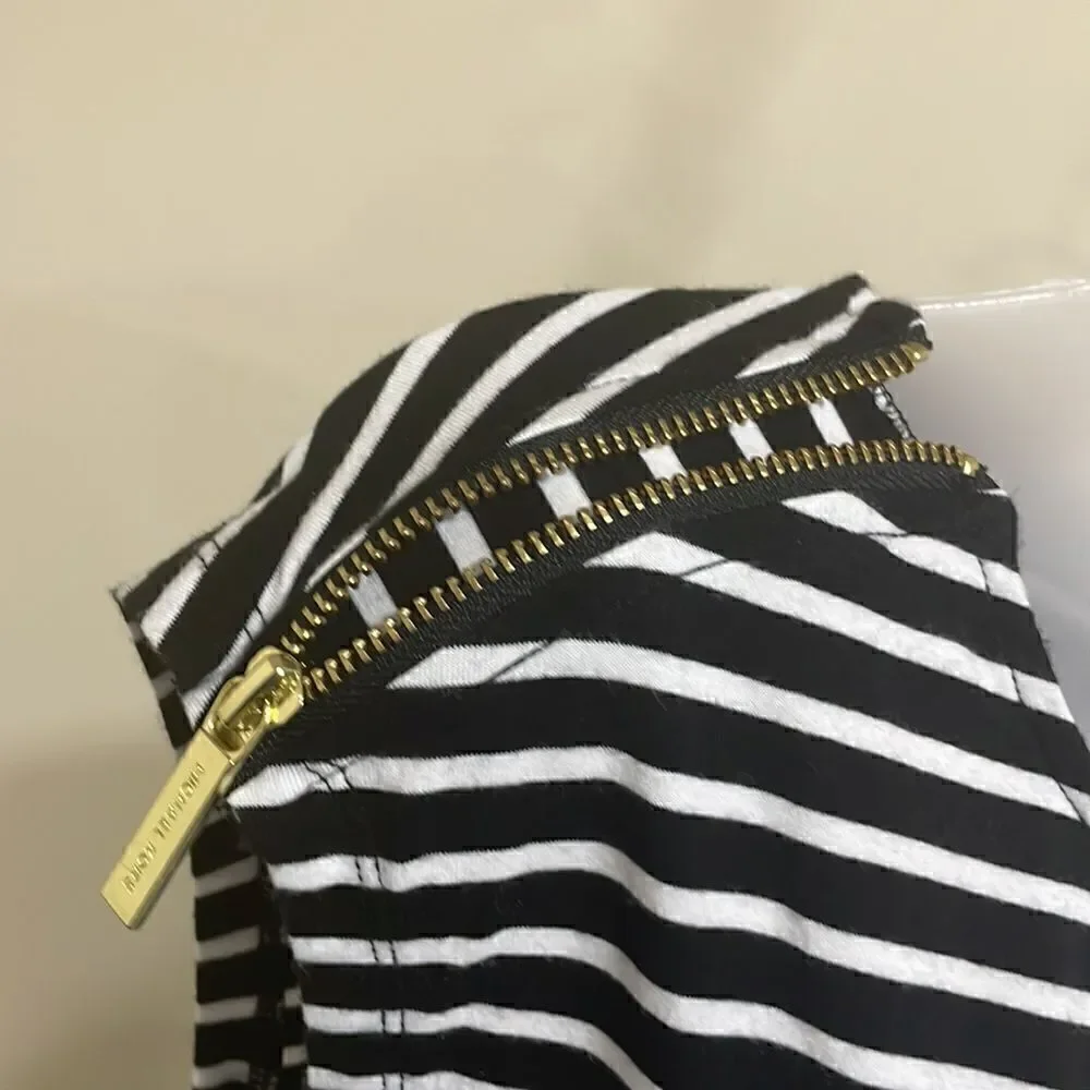 NWOT Michael Kors Striped Dress with elastic waist.  Size S small 4/6